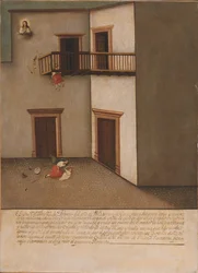 Sturz von einem Balkon
